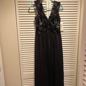 Davids Bridal Black Formal Dress